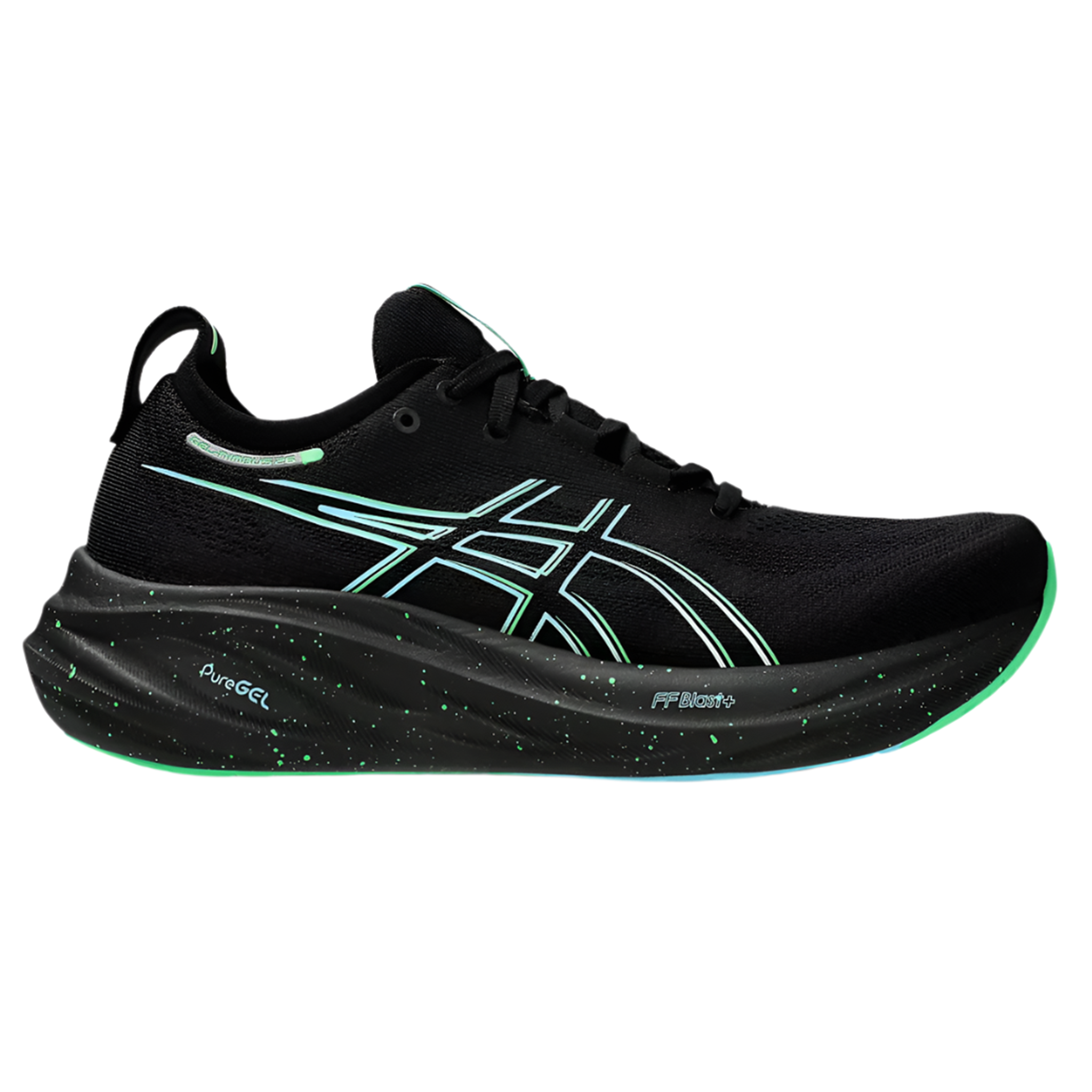 Asics Mens Gel Nimbus 26 - Black/Soothing Sea - Neutral