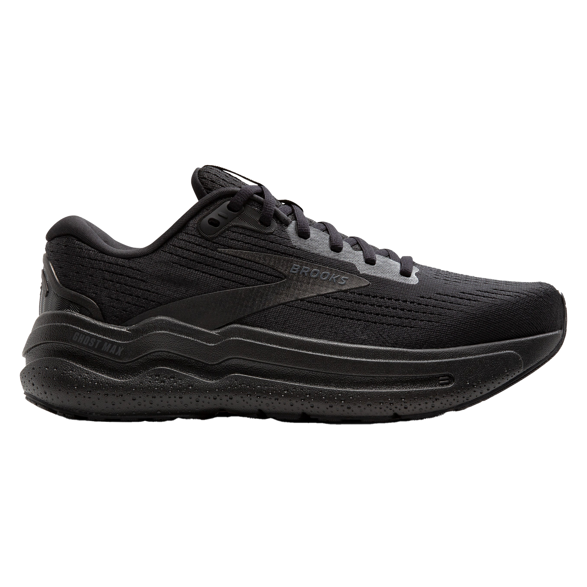 Brooks Mens Ghost Max 2 - Black/Black/Ebony - Neutral