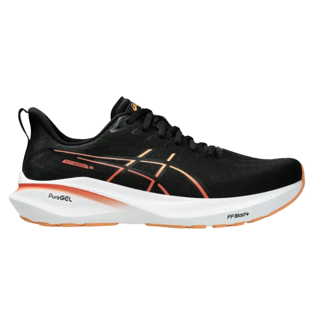 Asics Mens GT-2000 13 - Black/Faded Orange - Stability