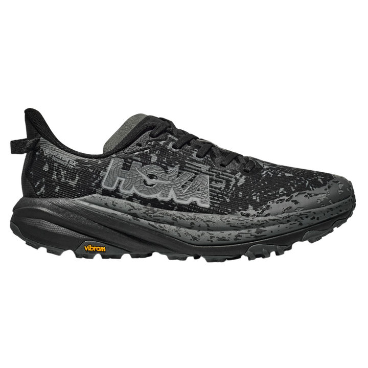 Hoka Mens Speedgoat 6 GTX - Wide - Black/Outer Orbit - Trail