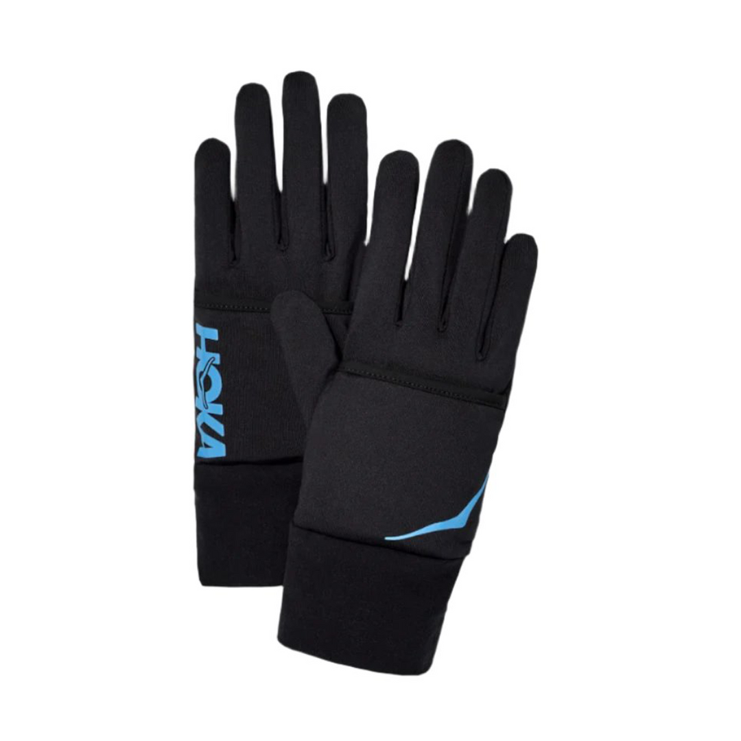 Hoka Unisex Coldsnap Fleece Gloves - Black