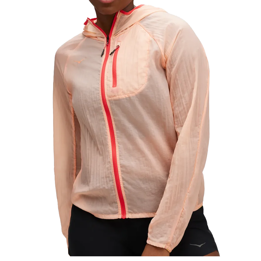 Hoka Womens Skyflow Jacket - Apricot