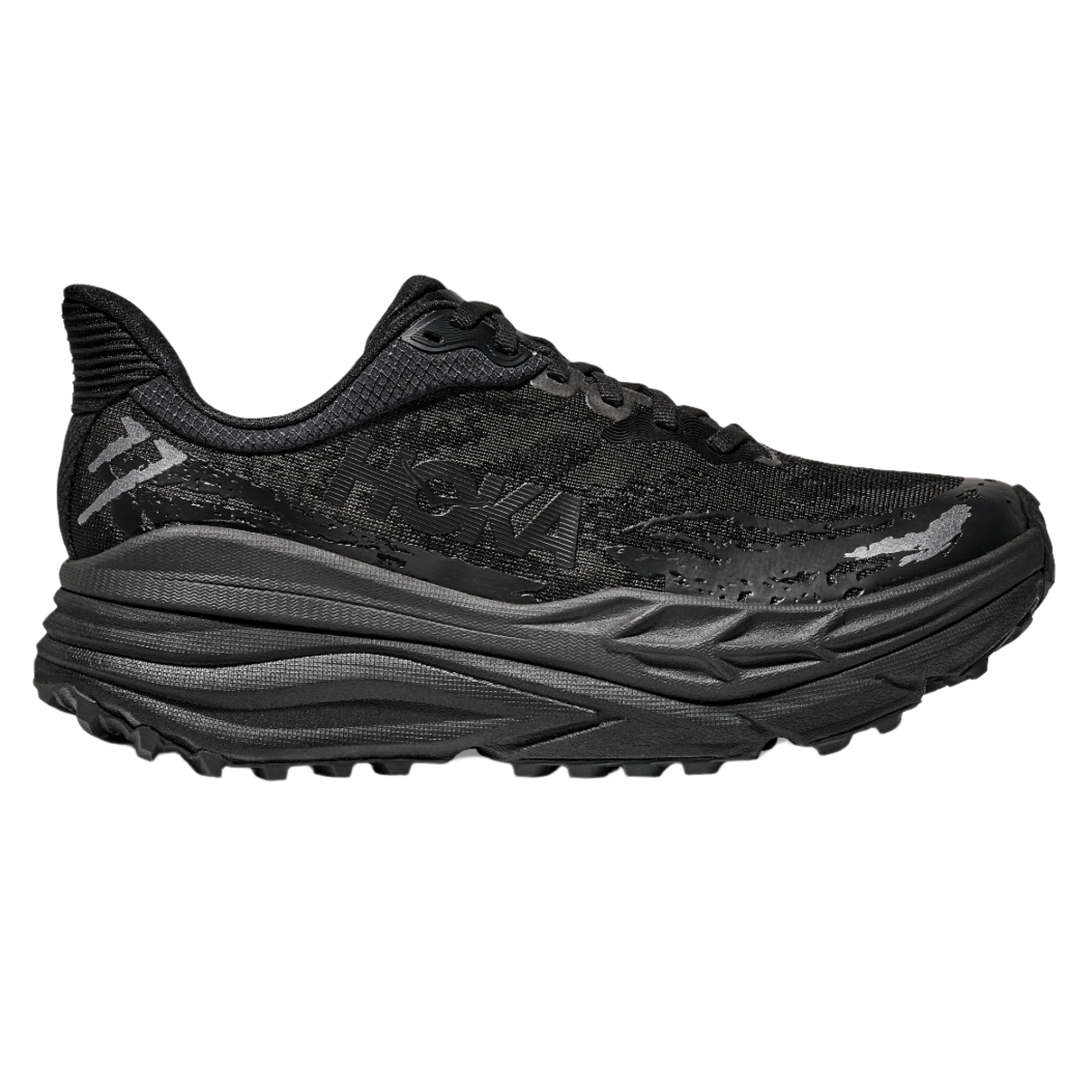 Hoka Mens Stinson 7 - Black/Black - Trail - SS25