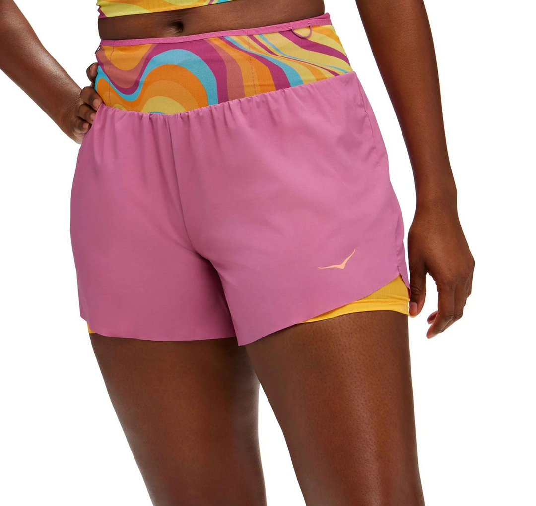 Hoka Womens Skyglide Short - Beetroot