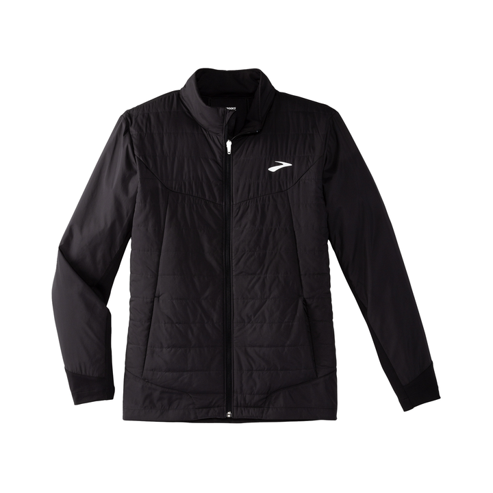 Brooks Mens Shield Hybrid Jacket - Black