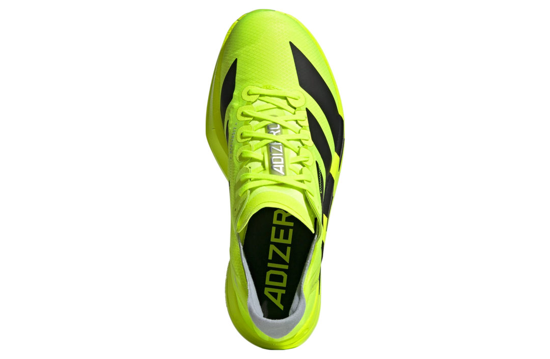 Adidas Mens Adizero Adios Pro 4 - Lucid Lemon/Core Black/Halo Silver - Neutral - SS25