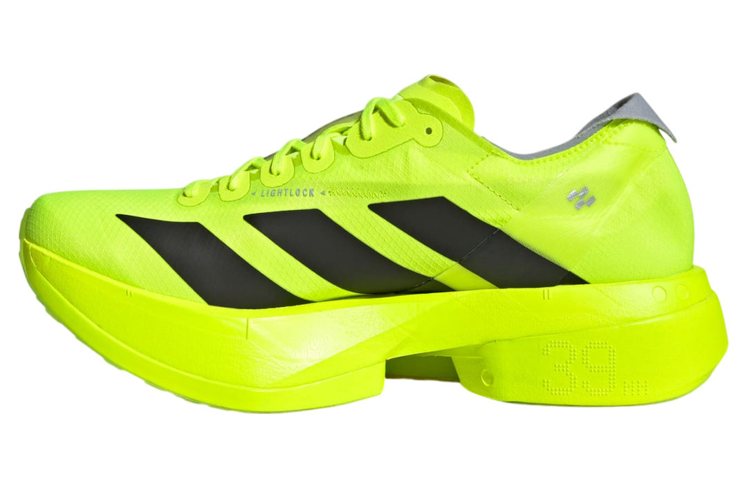 Adidas Mens Adizero Adios Pro 4 - Lucid Lemon/Core Black/Halo Silver - Neutral - SS25