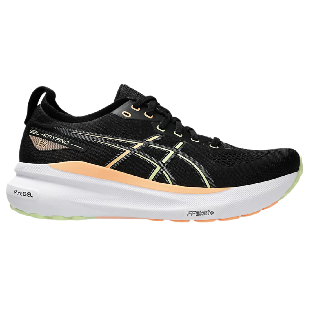 Asics Mens Gel Kayano 31 - Black/Cool Matcha - Stability