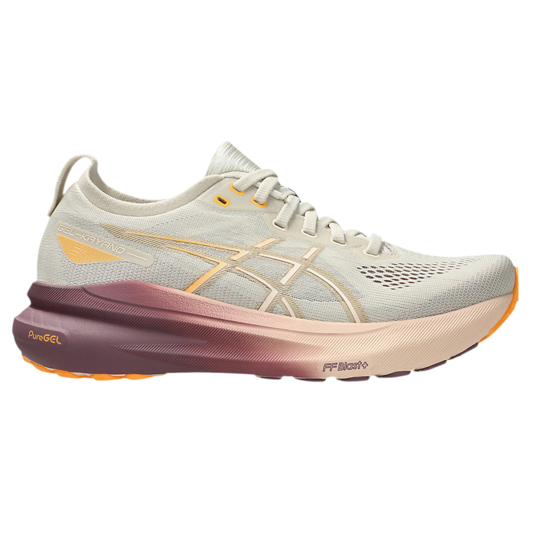 Asics Womens Gel Kayano 31 - Oatmeal/Pearl Pink - Stability