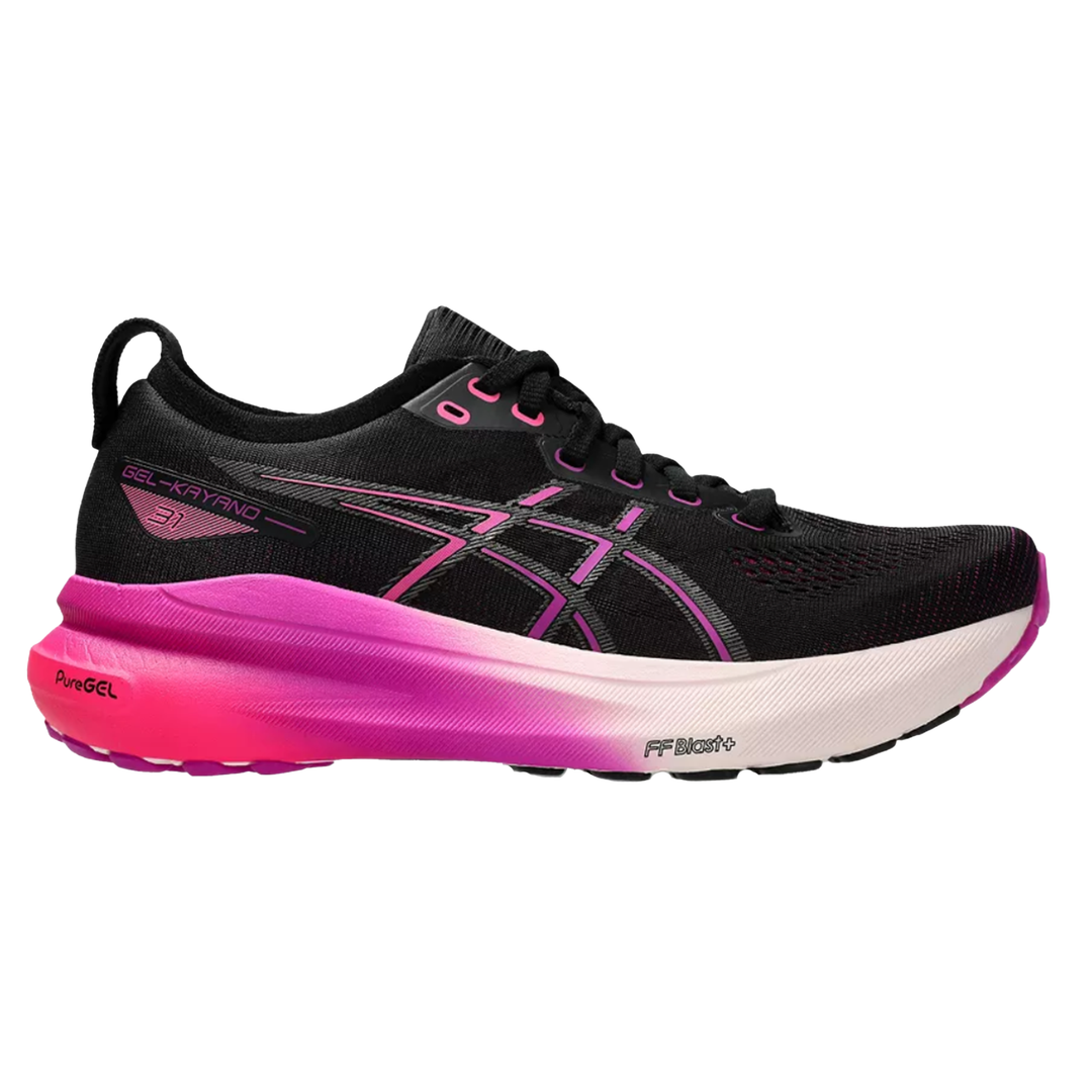 Asics Womens Gel Kayano 31 - Black/Bold Magenta - Stability