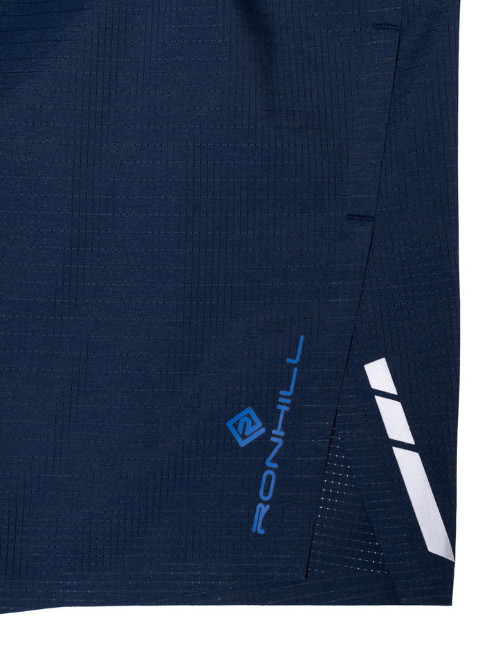 Ronhill Mens Tech Race 5" Short - Dark Navy/ Seafaring