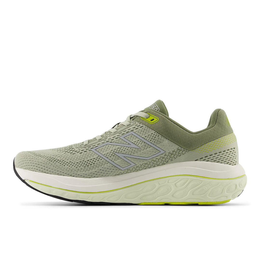 New Balance Mens 860v14 - Olivine/Silver Metallic/Dark Olivine - Stability