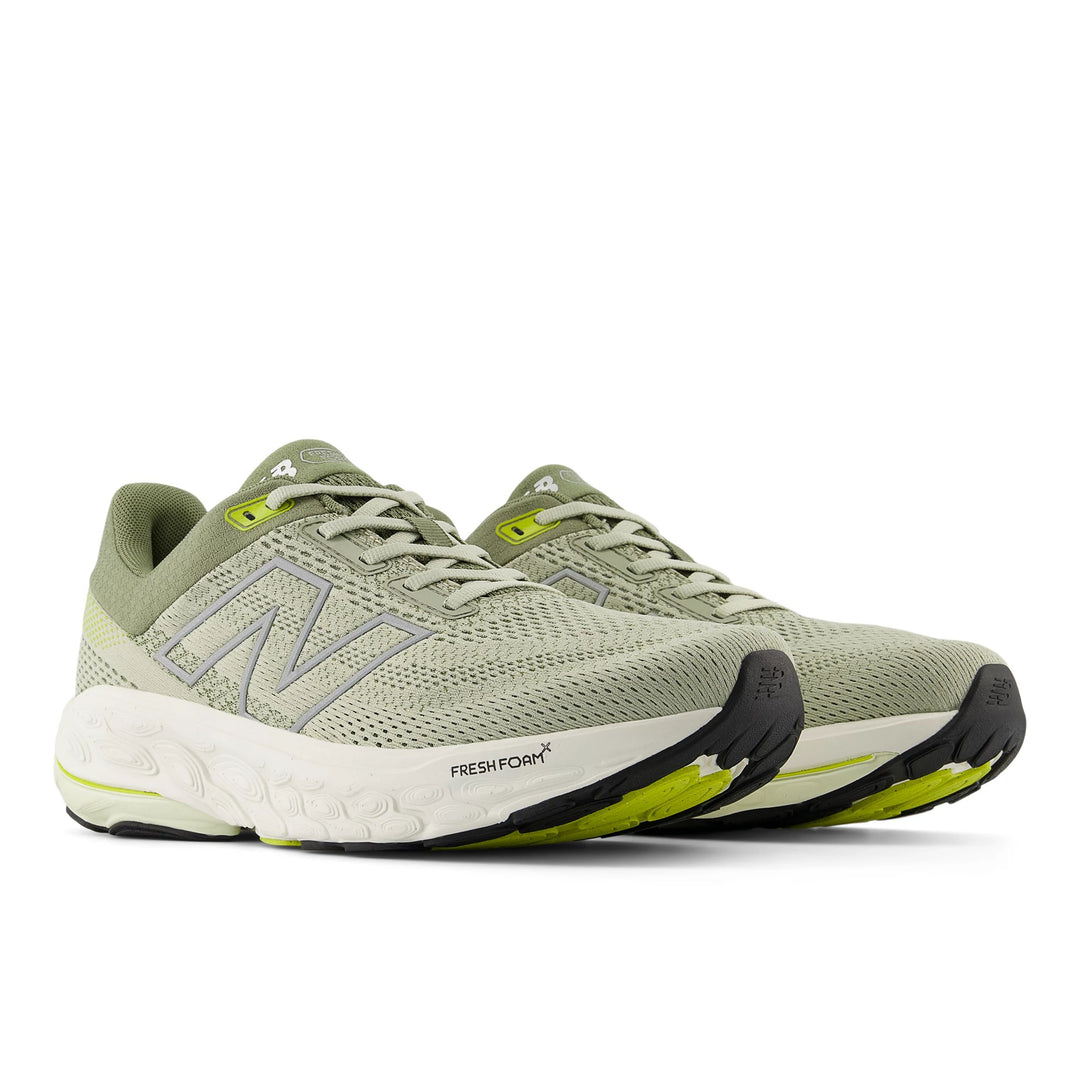 New Balance Mens 860v14 - Olivine/Silver Metallic/Dark Olivine - Stability