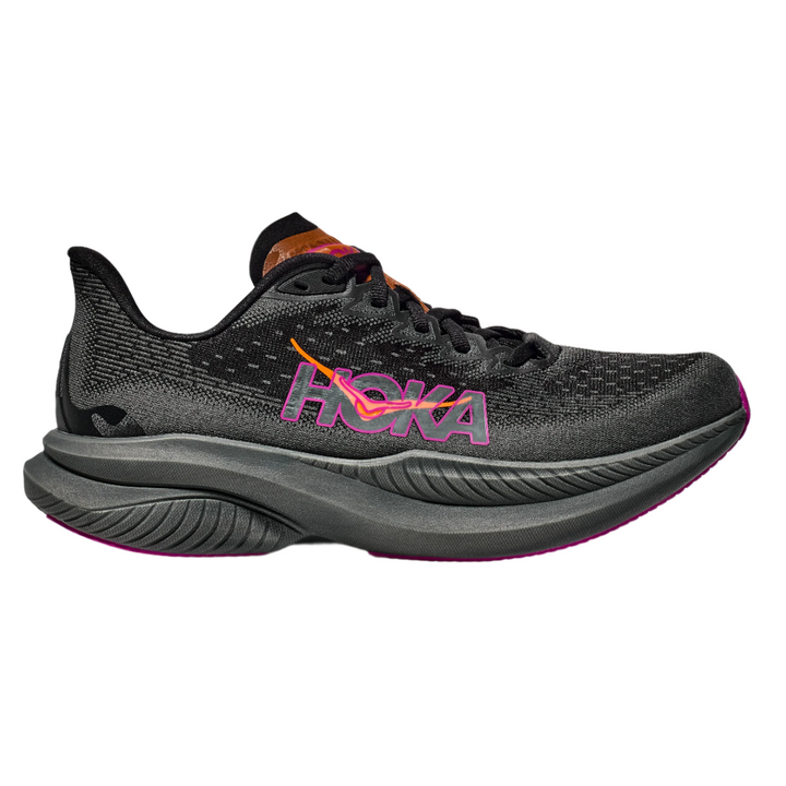 Hoka Womens Mach 6 - Black/Fuschia - Neutral