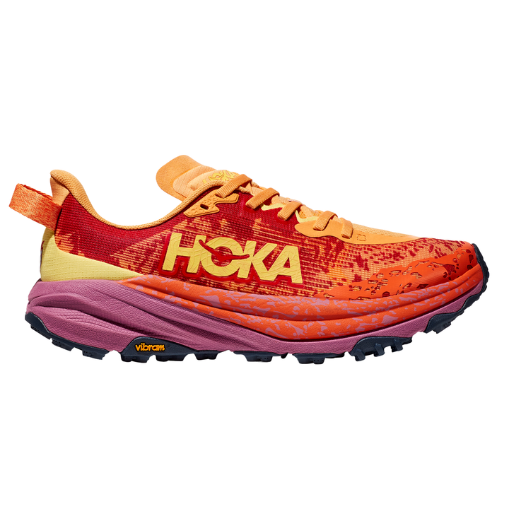 Hoka Mens Speedgoat 6 - Sherbet/Beetroot - Trail