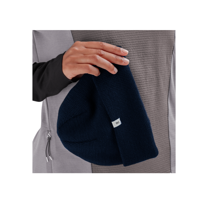 On Merino Beanie - Navy