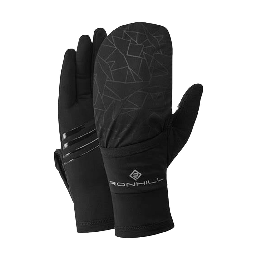 RonHill Wind-Block Flip Glove - All Black