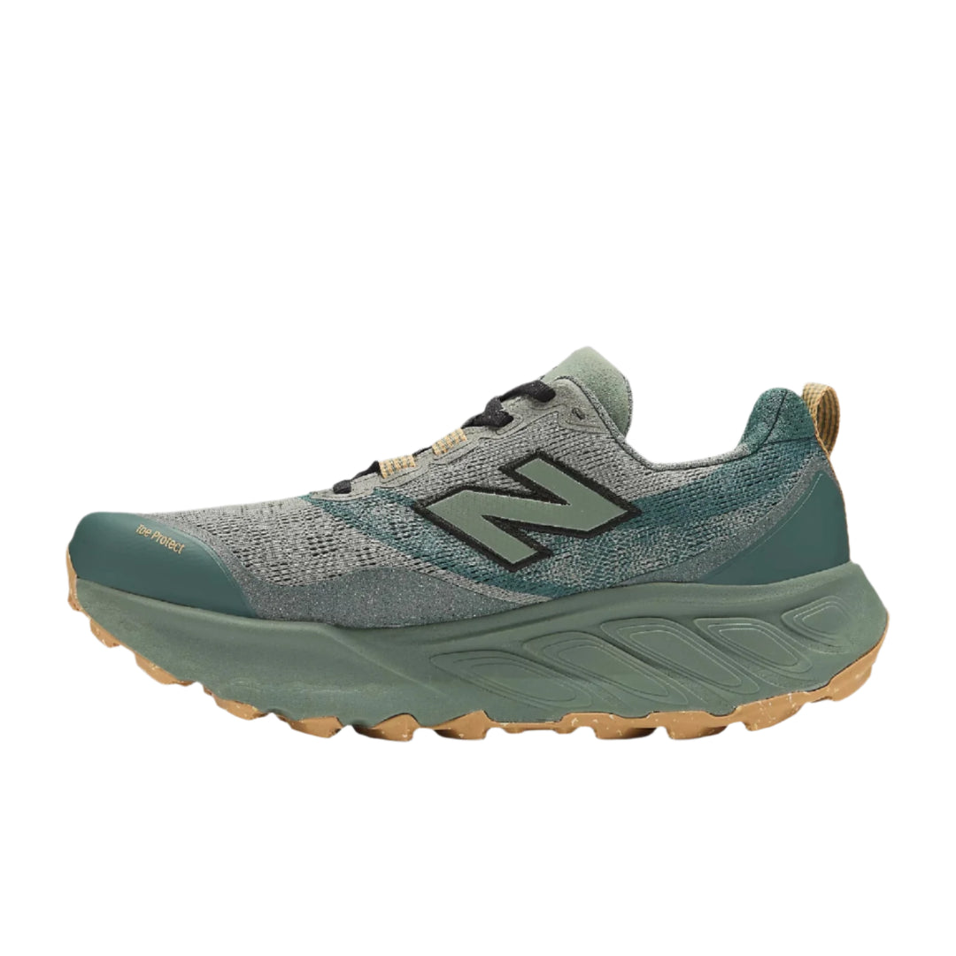 New Balance Mens Fresh Foam Hierro V9 - Dark Juniper/Black/Dried Apricot - Trail - SS25