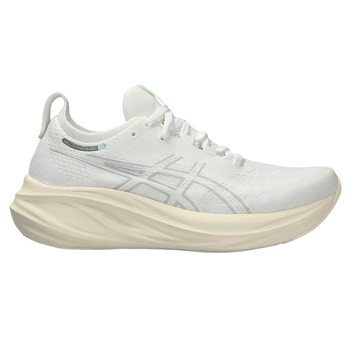 Asics Womens Gel Nimbus 26 - White/White - Neutral