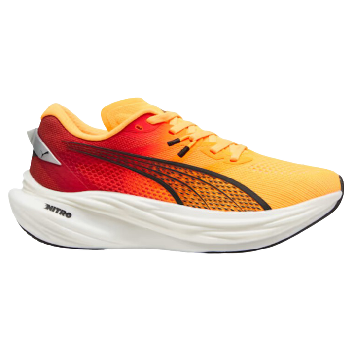 Puma Mens Deviate NITRO 3 - Sun Stream/Sunset Glow/White - Neutral