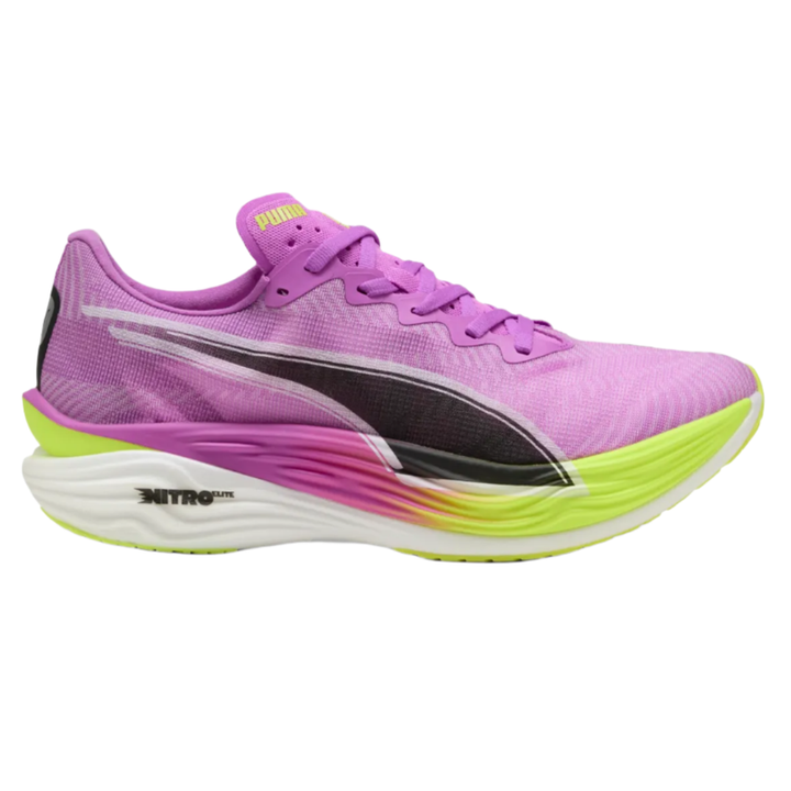 Puma Mens Deviate NITRO Elite 3 - Pure Magenta/Yellow Alert - Neutral - SS25