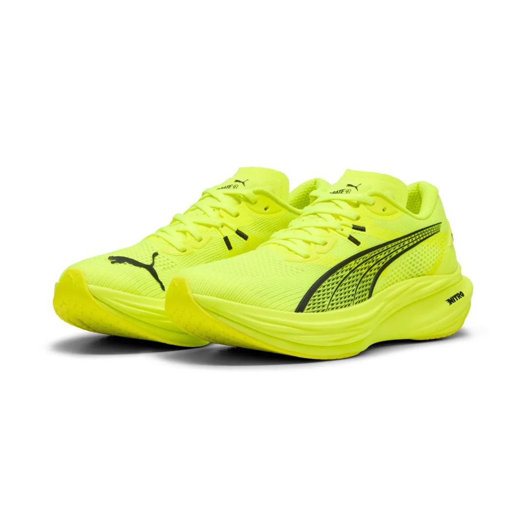 Puma Mens Deviate NITRO 3 - Yellow Alert/Puma Black - Neutral - SS25