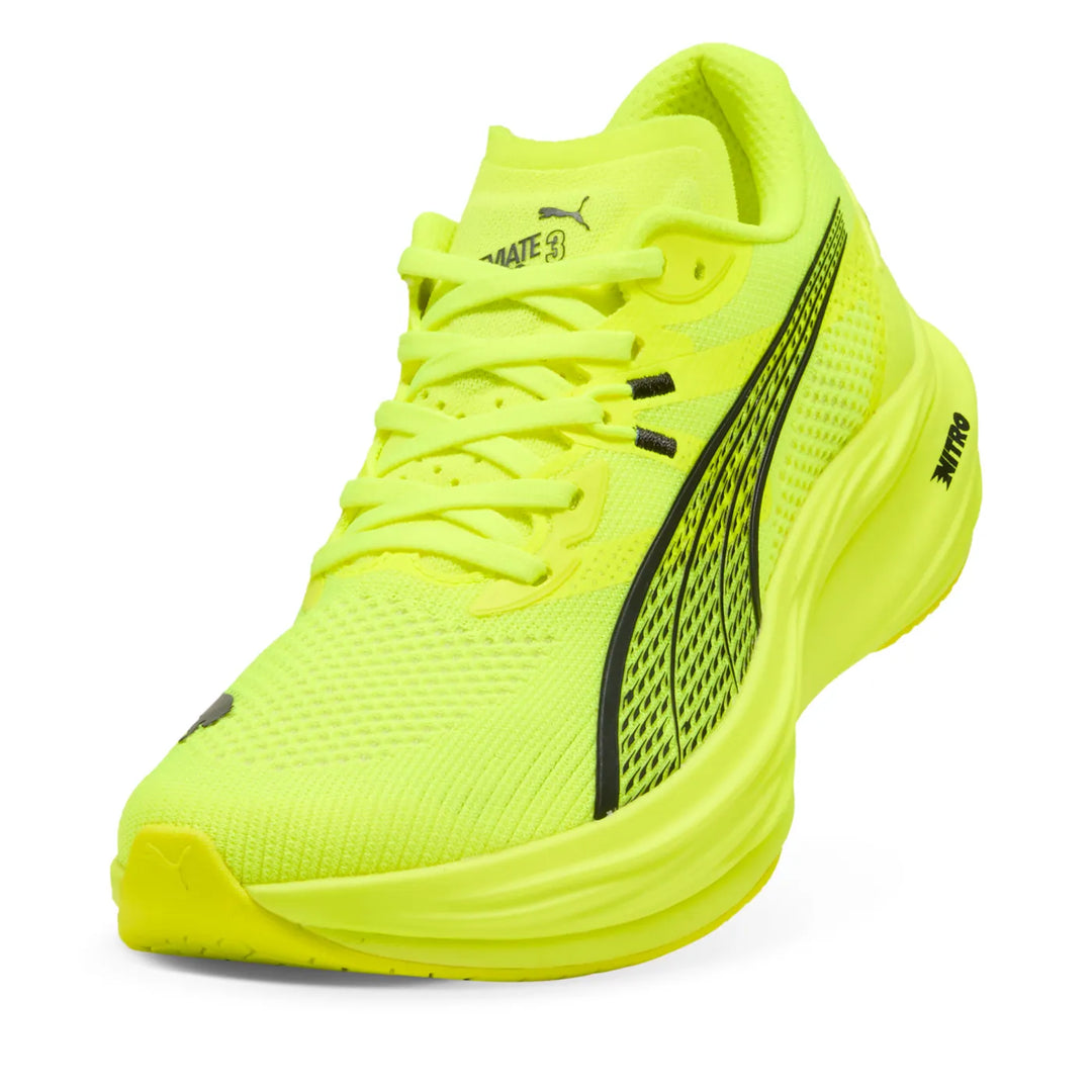 Puma Mens Deviate NITRO 3 - Yellow Alert/Puma Black - Neutral - SS25