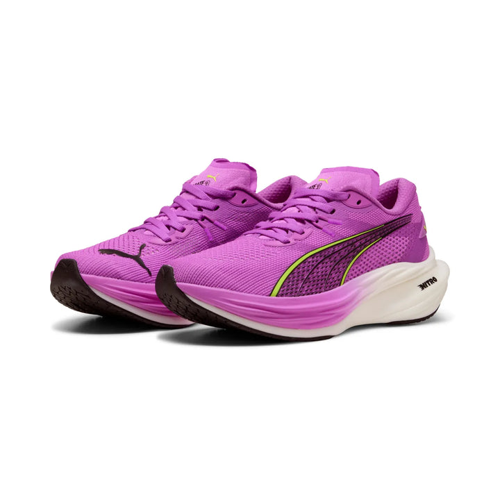 Puma Womens Deviate NITRO 3 - Pure Magenta/Yellow Alert/Puma White - Neutral - SS25