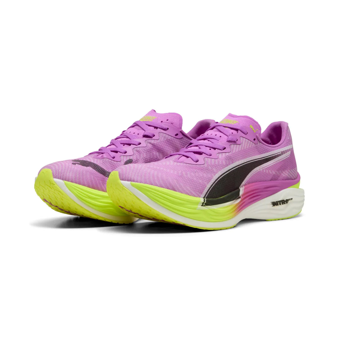 Puma Mens Deviate NITRO Elite 3 - Pure Magenta/Yellow Alert - Neutral - SS25