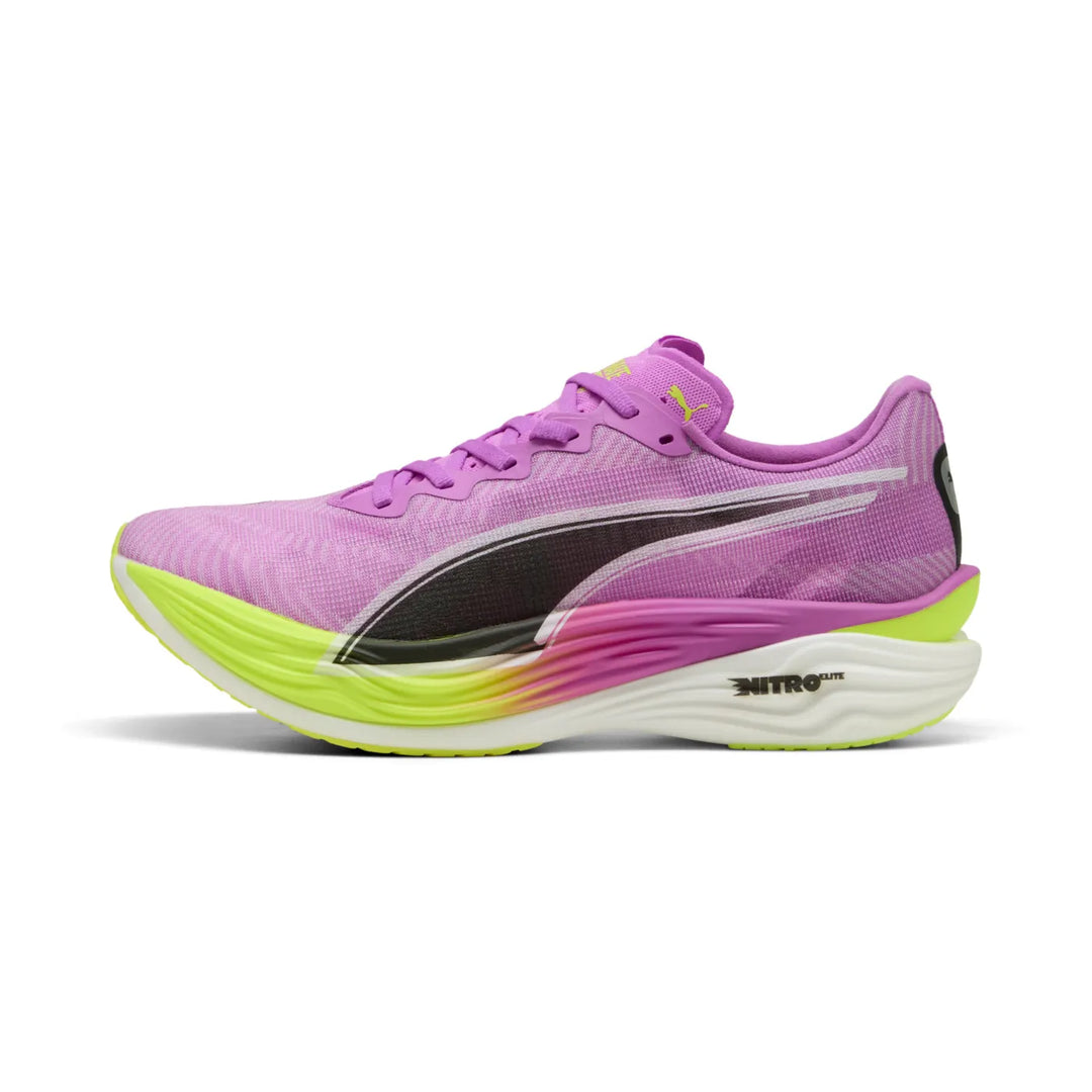 Puma Mens Deviate NITRO Elite 3 - Pure Magenta/Yellow Alert - Neutral - SS25