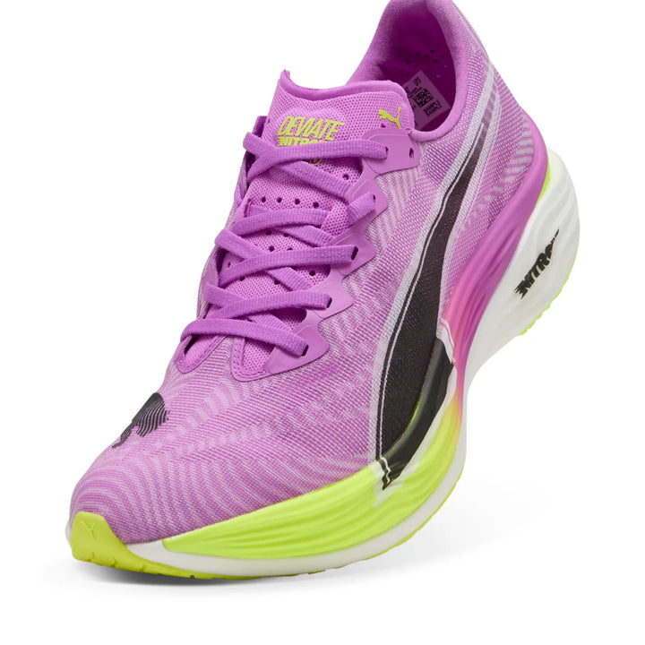 Puma Mens Deviate NITRO Elite 3 - Pure Magenta/Yellow Alert - Neutral - SS25