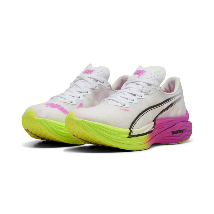 Puma Womens Deviate NITRO Elite 3 - Puma White/Pure Magenta - Neutral - SS25