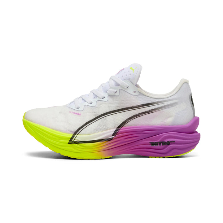 Puma Womens Deviate NITRO Elite 3 - Puma White/Pure Magenta - Neutral - SS25