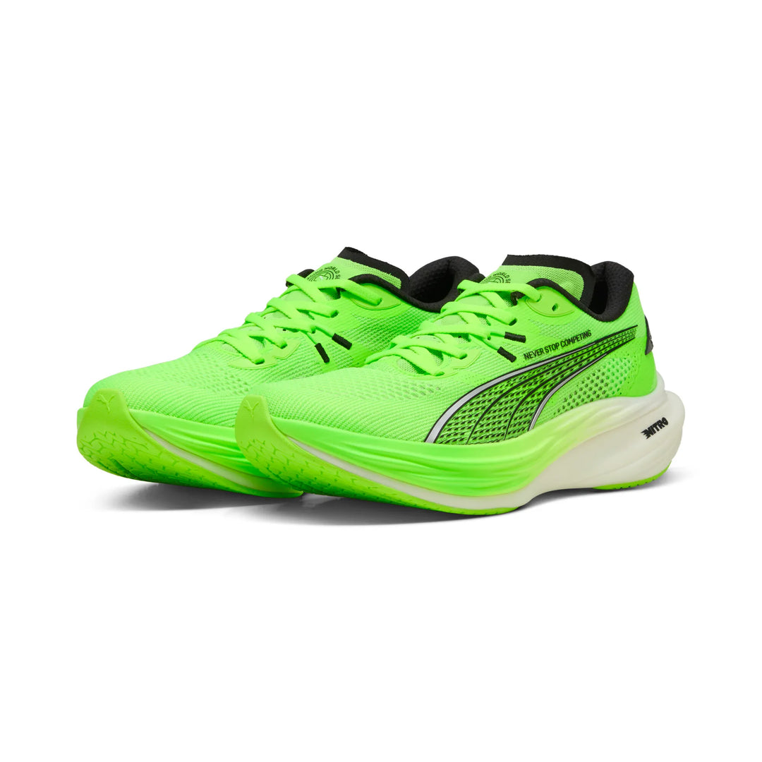 Puma Mens Deviate NITRO 3 Hyrox - Green Glare/Puma Black - Neutral - SS25