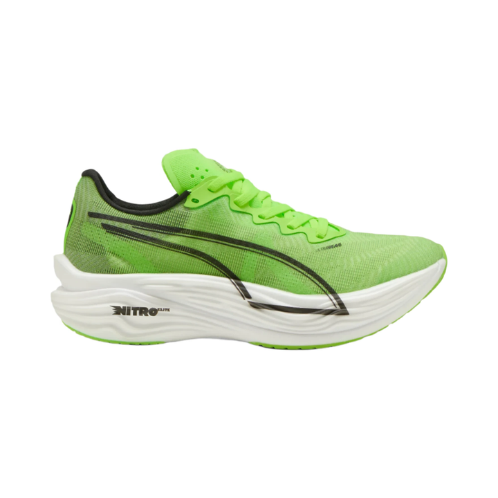 Puma Womens Deviate NITRO Elite 3 Hyrox - Puma White/Green Glare - Neutral - SS25