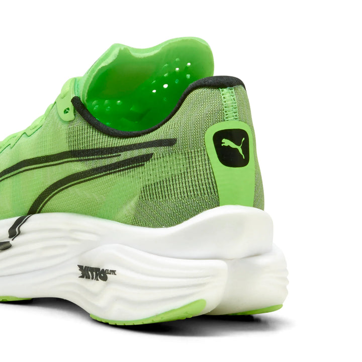 Puma Womens Deviate NITRO Elite 3 Hyrox - Puma White/Green Glare - Neutral - SS25