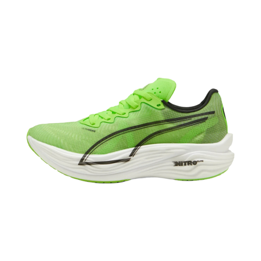 Puma Womens Deviate NITRO Elite 3 Hyrox - Puma White/Green Glare - Neutral - SS25