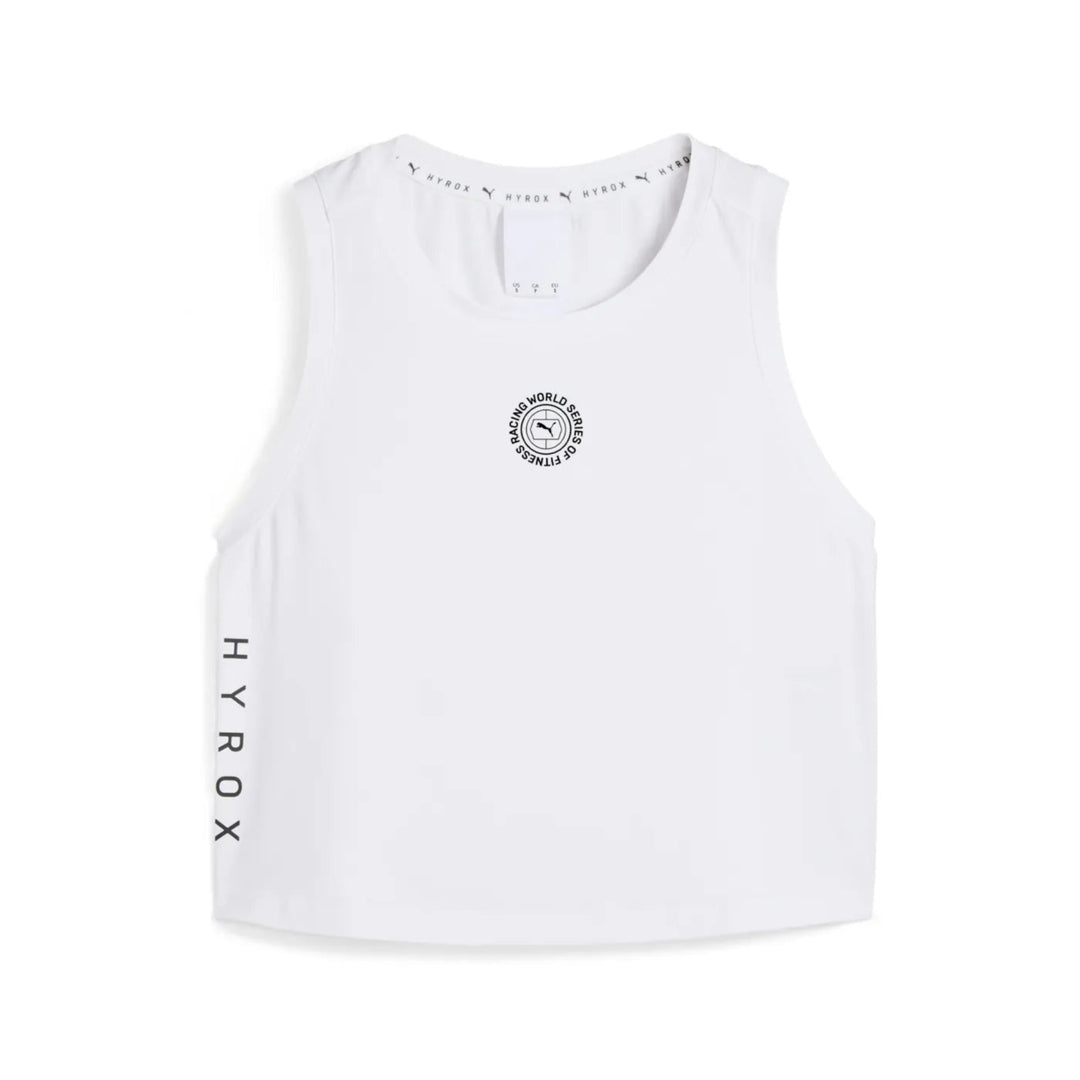 Puma x Hyrox Womens Cloudspun Sleeveless Top - Puma White