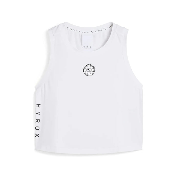 Puma x Hyrox Womens Cloudspun Sleeveless Top - Puma White