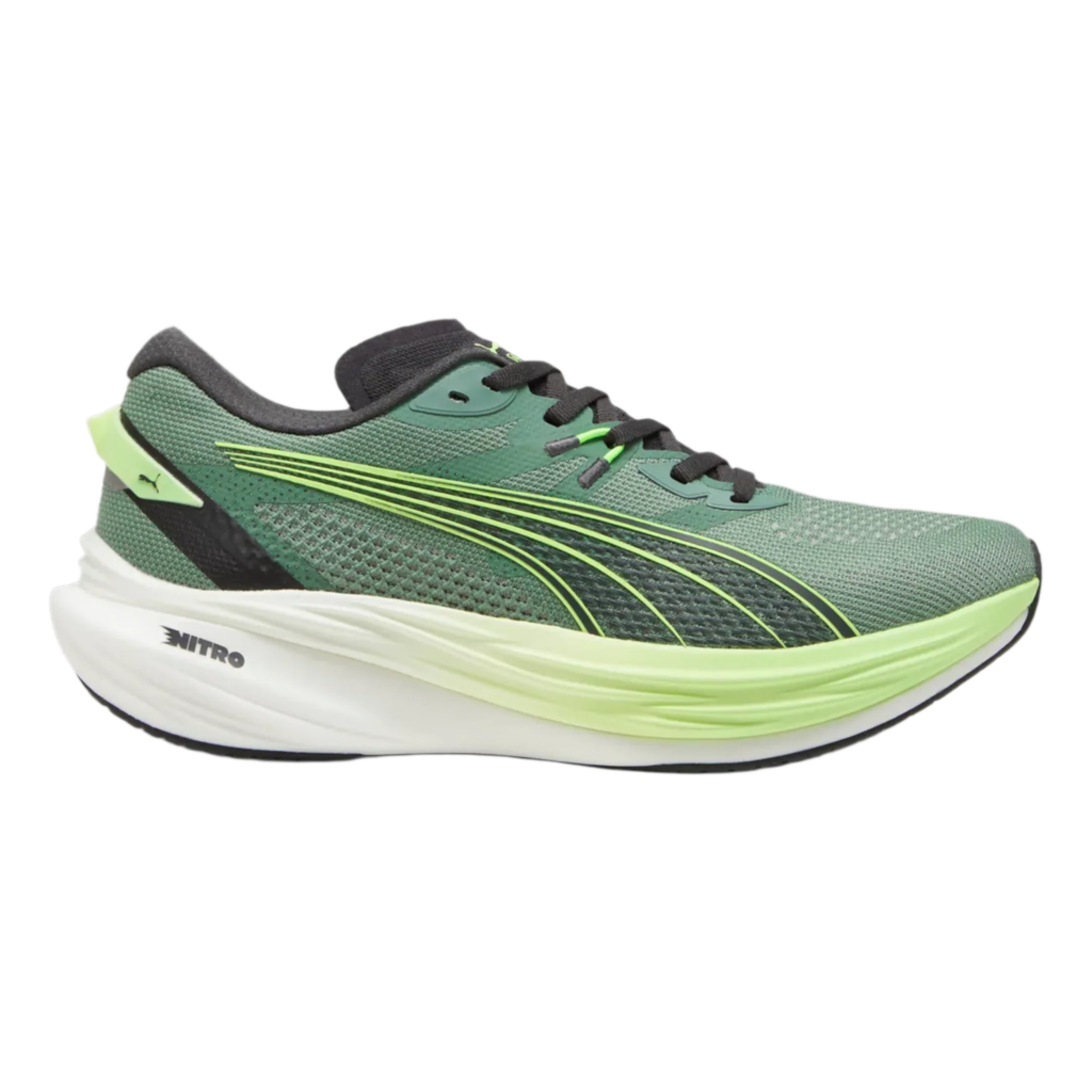 Puma Mens Deviate NITRO 3 - Eucalyptus/Fizzy Apple - Neutral