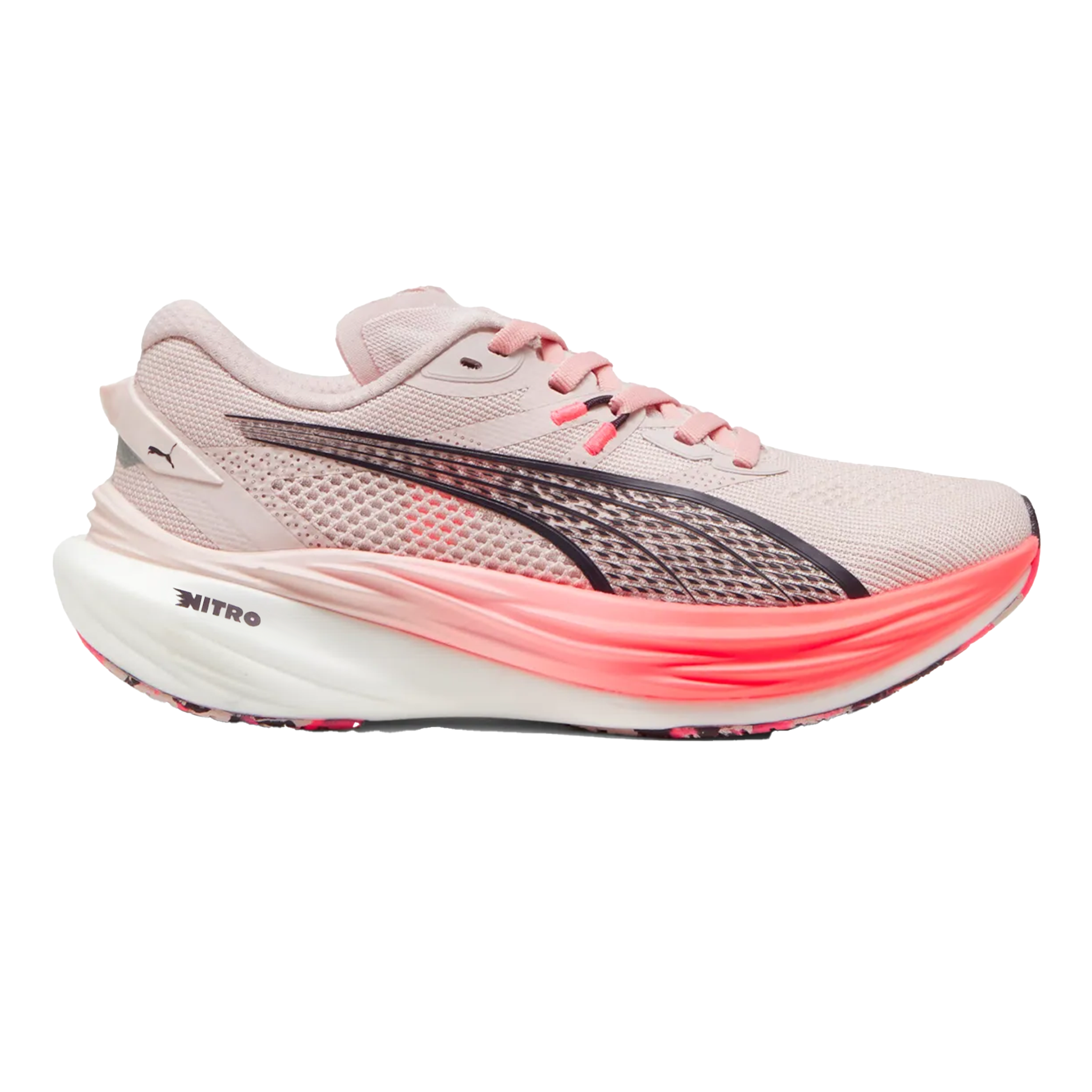 Puma Womens Deviate NITRO 3 - Mauve Mist/Sunset Glow - Neutral