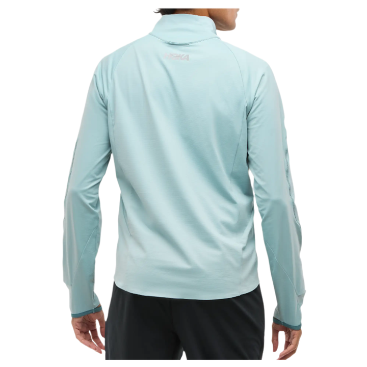 Hoka Mens Glidetech Quarter Zip - Druzy