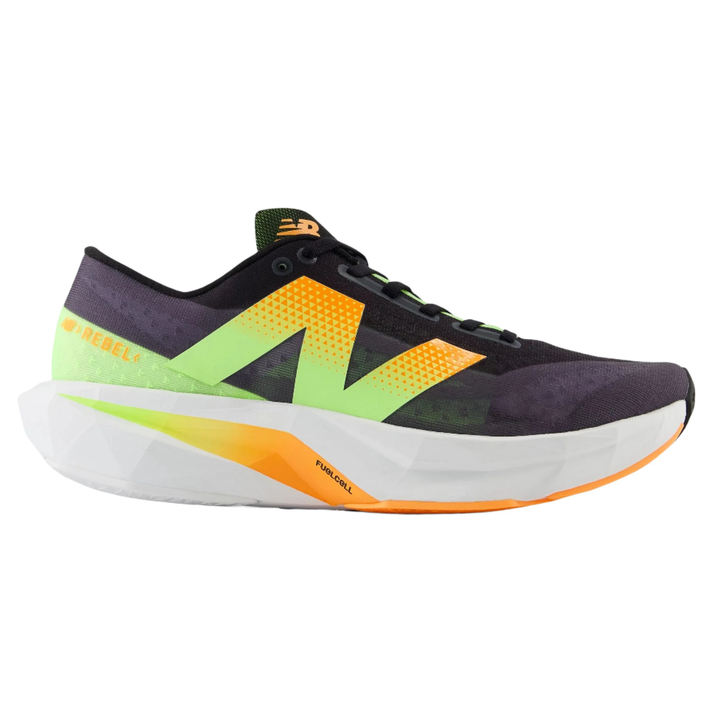 New Balance Mens FuelCell Rebel V4 - Black/White/Peach - Neutral