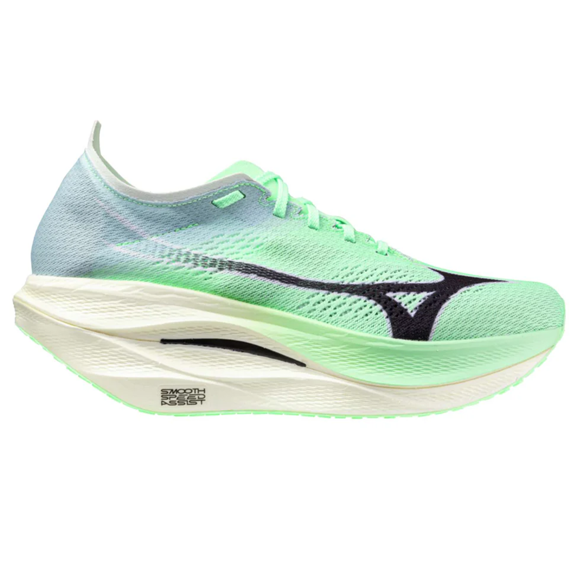 Mizuno Unisex Wave Rebellion Pro 3 - Neo Mint/Black/Hint of Mint - Neutral - SS25