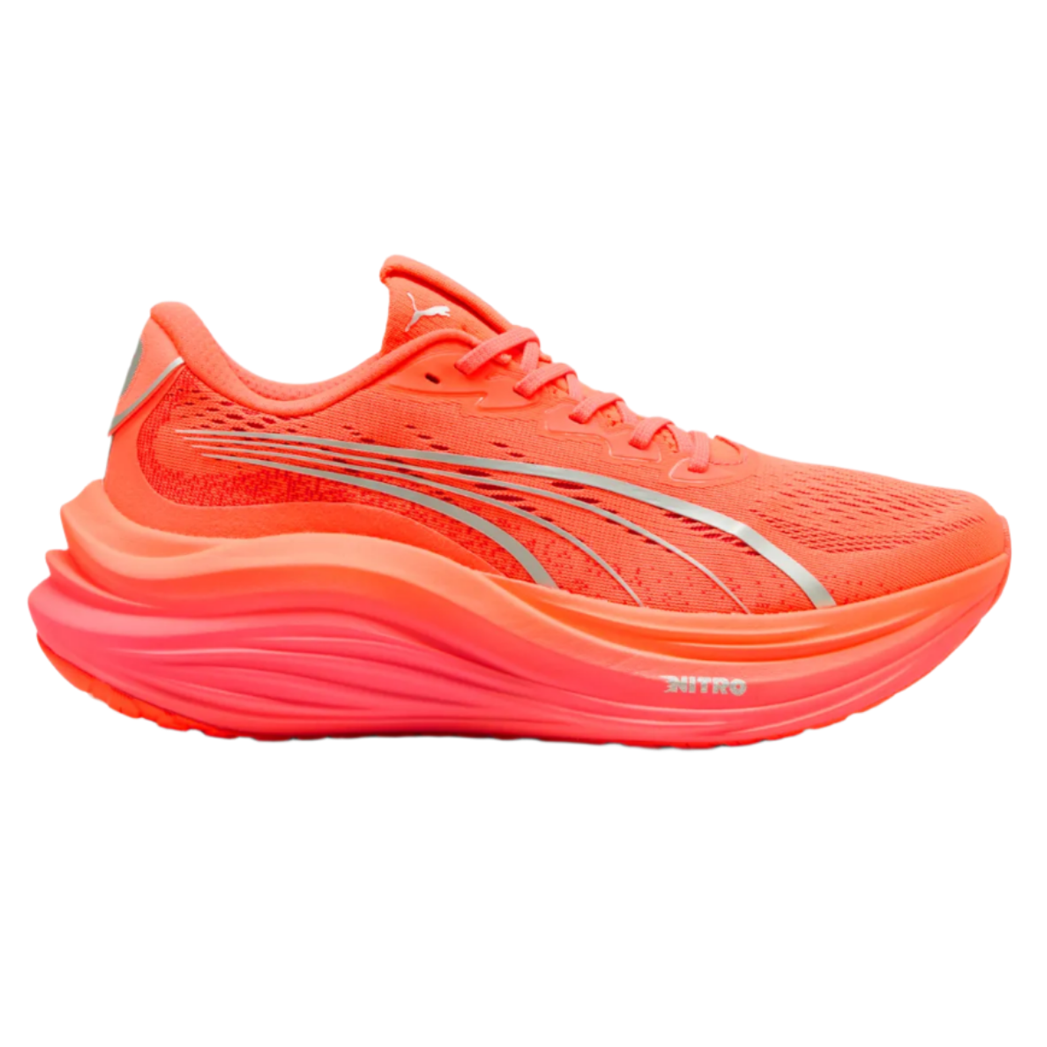 Puma Mens MagMax NITRO - Glowing Red/Peach Frost - Neutral - SS25