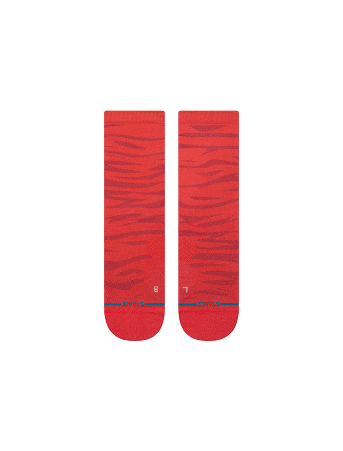 Stance Ridge Crew Sock - Red