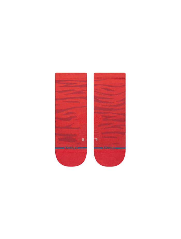 Stance Ridge Quarter Sock - Red