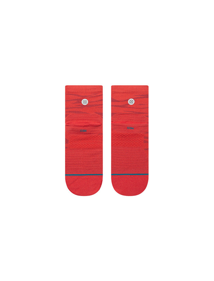 Stance Ridge Quarter Sock - Red