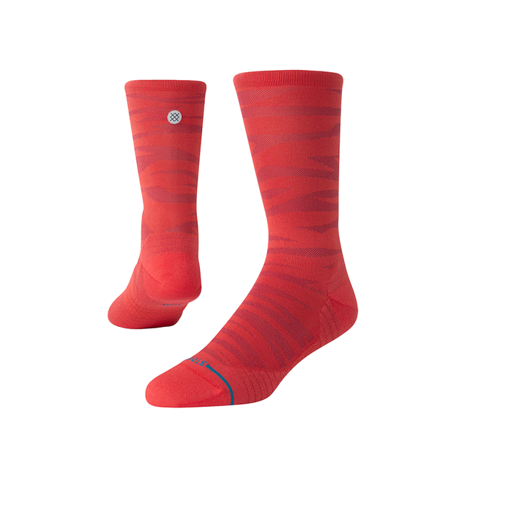 Stance Ridge Crew Sock - Red