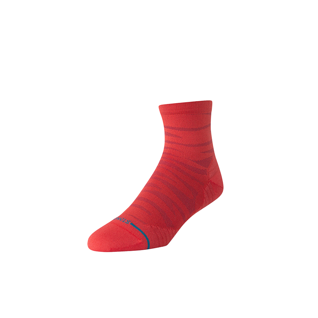 Stance Ridge Quarter Sock - Red